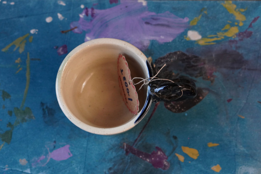 Red Fin Story Mug