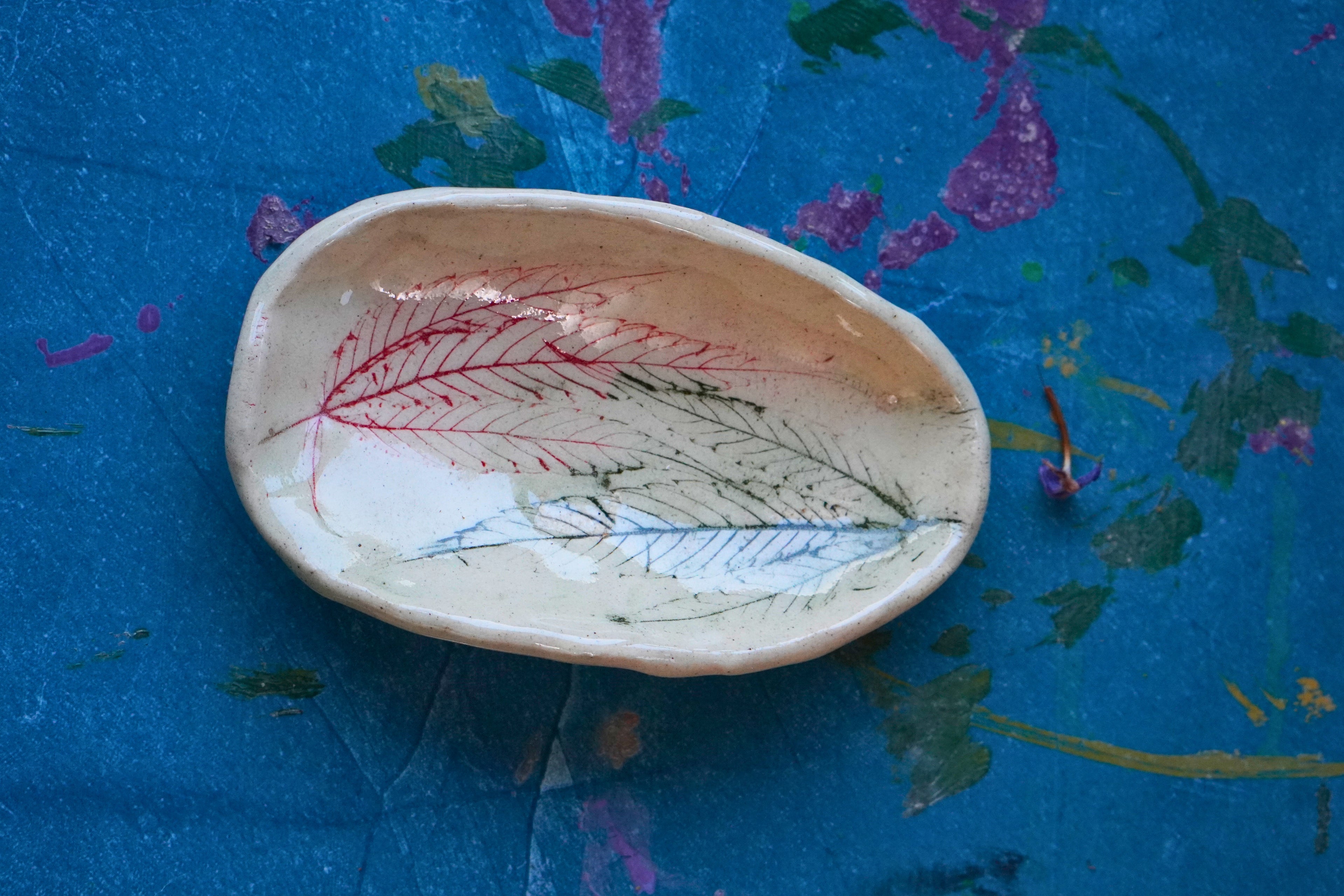 Feather Drift Miniature Tray